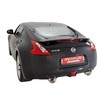 Remus Edelstahl Duplex Sportauspuff Nissan 370Z Typ Z34 Coupe u. Cabrio je 127mm Matt-Optik rund scharfkantig abgeschrägt mit Absorber