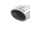 Remus Edelstahl Sportauspuff Opel Corsa C 120x74mm oval eingerollt