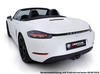 Remus Edelstahl Komplettanlage ab Kat Porsche 718 Boxster & Boxster S Typ 982 inkl. Endrohrsatz nach Wahl Remus Edelstahl Komplettanlage ab Kat Porsche 718 Boxster & Boxster S Typ 982 inkl. Endrohrsatz nach Wahl
