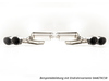 Remus Edelstahl Duplex Racing Sportauspuff BMW 5er F90 M5 Limousine inkl. Endrohrsatz nach Wahl