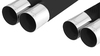 Remus Edelstahl Duplex Endrohrsatz rechts-links je 2x76mm rund scharfkantig
