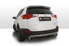Remus Edelstahl Duplex Sportauspuff Toyota RAV4 4 ab 2013 Typ XA3 je 135x85mm flachoval eingerollt abgeschrägt