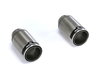 Remus Edelstahl Endrohrsatz 2x98mm Street Race rund eingerollt