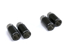 Remus Edelstahl Endrohrsatz rechts-links je 2x84mm Street Race Black Chrome rund eingerollt gerade