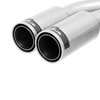 Remus Edelstahl Sportendrohr 2x84mm Street Race rund eingerollt