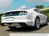 Remus Edelstahl Duplex Racing-Komplettanlage ab Kat mit optionaler Klappensteuerung Ø76mm-System Ford Mustang VI Coupe Cabrio 5.0l GT ab 2014