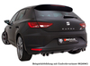 Remus Edelstahl Duplex Racing-Komplettanlage ab Kat Seat Leon Cupra 300 3-Tür 5-Tür 5F inkl. Endrohrsatz nach Wahl