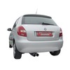 Remus Edelstahl Sportauspuff Skoda Fabia Typ 5J 5-türig 2x76mm rund eingerollt