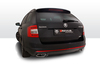 Remus Edelstahl Duplex Racing-Komplettanlage mit optionaler Klappensteuerung Skoda Octavia RS TSI Typ 5E Limousine u. Combi Remus Edelstahl Duplex Racing-Komplettanlage mit optionaler Klappensteuerung Skoda Octavia RS TSI Typ 5E Limousine u. Combi