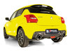 Remus Edelstahl Duplex Sportauspuff-Komplettanlage ab OPF Suzuki Swift Sport 5 Typ AZ 1.4l je 115mm rund Street Race