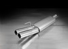 Remus Edelstahl Sportauspuff VW Golf 3 u. 4 Cabrio 2x76mm rund eingerollt