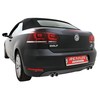 Remus Edelstahl Duplex Sportauspuff VW Golf 6 je 2x84mm Street Race rund eingerollt mit scharfkantigem Innenrohr und Carbonschriftzug
