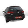 Remus Edelstahl Sportauspuff VW Golf 7 1.4l TSI 2x84mm Carbon Race rund eingerollt abgeschrägt Remus Edelstahl Sportauspuff VW Golf 7 1.4l TSI 2x84mm Carbon Race rund eingerollt abgeschrägt