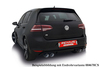 Remus Edelstahl Duplex Racing-Komplettanlage ab Kat VW Golf 7 R 4motion inkl. Endrohrsatz