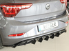 Rieger Heckeinsatz ABS/schwarz glänzend für originalen ESD VW Polo 6 AW R-Line Facelift (ab 06/2021)