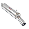 Supersprint Edelstahl Sportauspuff-Komplettanlage ab Kat BMW 3er E30 316 316i 318i (Motor M10) 90x70mm oval