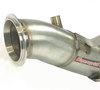Supersprint Edelstahl Downpipe mit Kat-Ersatzrohr BMW 4er F32 428i inkl. xDrive