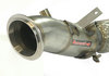Supersprint Edelstahl Downpipe mit Kat-Ersatzrohr BMW 4er F32 428i inkl. xDrive