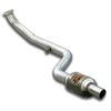Supersprint Edelstahl Downpipe mit Sport-Kat BMW F10/F11 550i