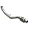 Supersprint Edelstahl Downpipe mit Sport-Kat BMW F10/F11 550i