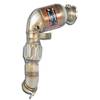 Supersprint Edelstahl Downpipe mit Sport-Kat BMW 6er F12/F13 650i