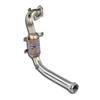 Supersprint Edelstahl Downpipe mit Sport-Kat Grande Punto 1.4T inkl. Abarth Typ 199