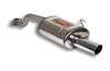Supersprint Edelstahl Sportauspuff-Komplettanlage ab Kat Honda Civic 6 Aerodeck 1.4l-1.8l 100mm rund eingerollt