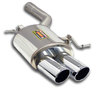 Supersprint Edelstahl Sportauspuff links BMW F12 F13 F06 Cabrio Coupe u. Grand Coupe 2x90mm rund eingerollt abgeschrägt