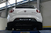 Supersprint Edelstahl Sportauspuff-Komplettanlage ab Kat Fiat Bravo 1.4l T-Jet 2.0l D M-Jet für Sport-Heck 2x80mm rund eingerollt abgeschrägt