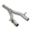 Supersprint Mittelrohr 'Y-Pipe'Inlet Ø80mm Mercedes A207 C207 E-Klasse, W204 C204 C-Klasse