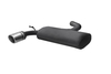 Ulter Sportauspuff Audi A3 8P SPORTBACK 2004- 70mm rund eingerollt abgeschrägt mit Absorber