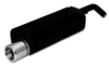 Ulter Sportauspuff Citroen C2 2003- 100mm rund eingerollt gerade mit Absorber
