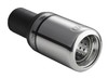 Ulter Sportauspuff Fiat PANDA 2003- 80mm rund eingerollt gerade mit Absorber