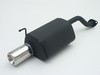 Ulter Sportauspuff Honda CIVIC 6 Fließheck 3-türig 96-01 80mm rund eingerollt gerade mit Absorber