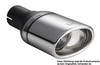 Ulter Sportauspuff Mazda 323F, 323C *, 323P 06/94-98 120x80mm oval eingerollt abgeschrägt mit Absorber