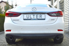 Ulter Edelstahl Duplex Sportauspuff Mazda 6 III GJ Limousine 12-17 je 100mm rund seitlich abgeschrägt