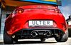 Ulter Sportauspuff mittig + Heckeinsatz Mazda MX5 ND ab Bj. 2014 2x90mm rund eingerollt abgeschrägt mit Absorber