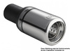 Ulter Sportauspuff Nissan ALMERA N15 Fließheck 07/95-02/00 2.0 Diesel 80mm rund eingerollt gerade mit Absorber