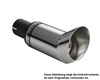 Ulter Sportauspuff Renault CLIO 2 98- 80mm DTM rund scharf abgeschrägt ohne Absorber