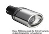 Ulter Sportauspuff Seat IBIZA 6L 03- 120x80mm oval eingerollt gerade mit Absorber