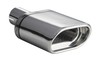 Ulter Sportauspuff Seat TOLEDO 1M 99-04 145x75mm flachoval eingerollt abgeschrägt mit Absorber