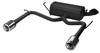 Ulter Duplex Sportauspuff Toyota CELICA T-SPORT T23 00- 100mm rund eingerollt gerade mit Absorber