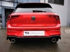 Ulter Duplex Sportauspuff VW Golf 8 1.5 TSI (Mod. mit Einzelradaufhängung) in GTI-Optik inkl. Diffusor je 100mm rund eingerollt abgeschrägt mit Absorber