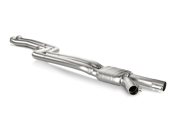 Akrapovic Titan Vorschalldämpfer inkl. Nach-Kat-Ersatzrohr BMW 4er M4 F82 Coupe und F83 Cabrio: E-BM/T/3#2