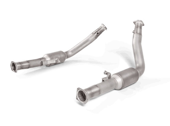 Akrapovic Edelstahl Downpipe mit Sport-Kat Mercedes G-Klasse G63 AMG W463