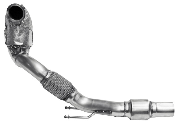 Bastuck Edelstahl Downpipe mit Sport-Kat Ø76mm Audi A3 8V 1.5l TFSI ohne OPF Bj.2017-18
