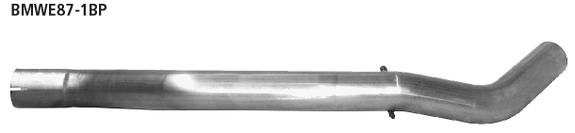 Bastuck Edelstahl Vorschalldämpfer-Ersatzrohr BMW 1er E81 E87 116i-120i ab 2007