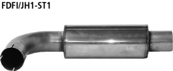 Bastuck Edelstahl Vorschalldämpfer Ford Fiesta ST150 JH1 JD3 Bj.05-08