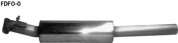 Bastuck Edelstahl Vorschalldämpfer Ford Focus 1 Turnier ST 170: FDFO-O#2