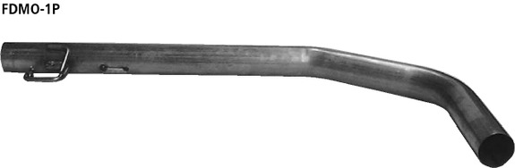Bastuck Edelstahl Vorschalldämpfer-Ersatzrohr (für Duplex Anlagen) Ford Mondeo 3 Bj.00-07 Limousine 6 Zylinder: FDMO-1P#4